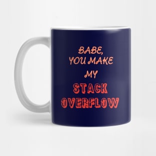 Flirting tips with Stack Overflow Mug